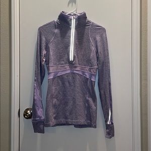 Lululemon purple quarter zip